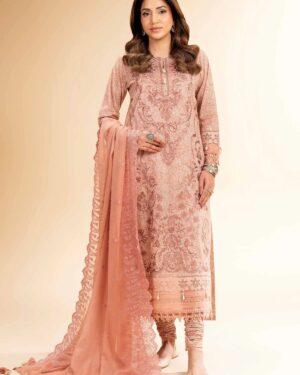 NL014
Nishat 3 Piece - Printed Embroidered Suit