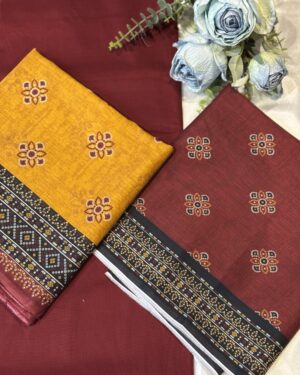 A026
Binsaeed 3 Pc Digital printed Lawn