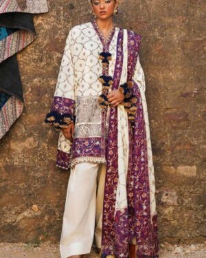 SS006 Sana Safinaz Winter Luxury Unstitched Suit