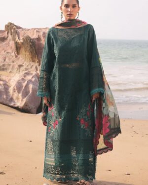 IM01 Luxury 3Pc Unstitched Suit.