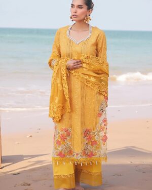 IM02 Luxury 3Pc Unstitched Suit.