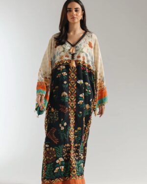 EH03
Ethnc Multi-printed Kaftan with Hangings