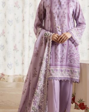 MP1 MAUSUMMERY 3Pc Unstitched Printed Lawn