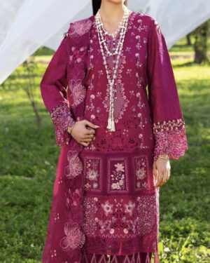 RR1 Ramsha 3Pc Unstitched Embroidered Suit