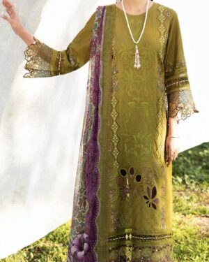 RR3 Ramsha 3Pc Unstitched Embroidered Suit