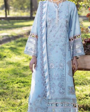 RR6 Ramsha 3Pc Unstitched Embroidered Suit
