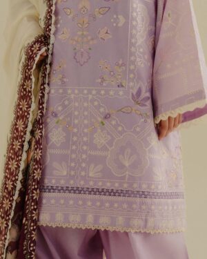 CL08 Zara Shahjahan COCO Embroidered Unstitched Lawn.