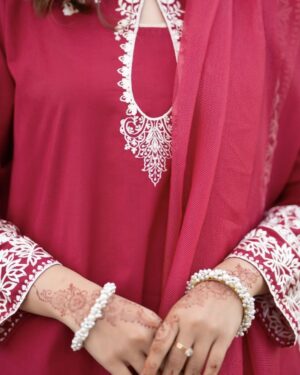 TR05 READY-TO-WEAR 3pc EMBROIDERED LAWN SUIT