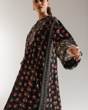 *ET23 Ethnc 2Pc Stitched Embroidered Suit