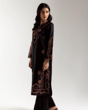 *ET27 Ethnc 2Pc Stitched Embroidered Suit