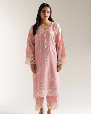 *ET58 Ethnc 2Pc Stitched Embroidered Suit.