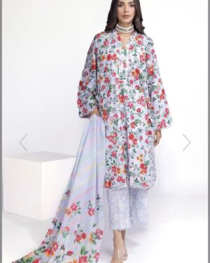 KL1 Khaadi 3Pc Unstitched Suit.