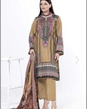KL1 Khaadi 3Pc Unstitched Suit.