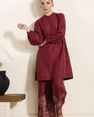 CS514 Cross Stitch 2Pc Printed Co ord set