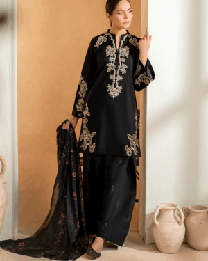 IZL25 Iznik Premium 3Pc Unstitched Suit