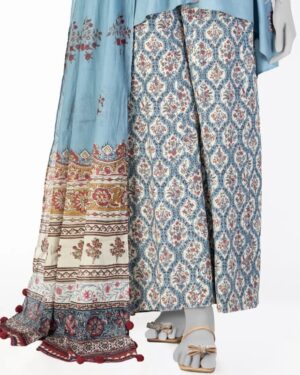 JJL33 Junaid Jamshed 3Pc Embroidered Stitched Suit