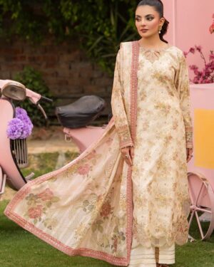 EL31 Ellena 3Pc Premium Stitched Suit.