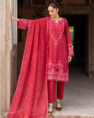 PA1 3Pc Stitched Embroidered Suit