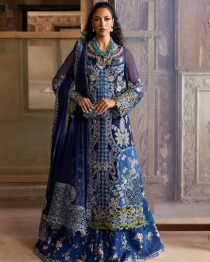 SD1 Sardinia 3Pc Unstitched Premium Partywear Suit