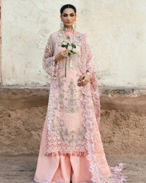 SD1 Sardinia 3Pc Unstitched Premium Party-wear Suit