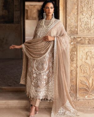 SD1 Sardinia 3Pc Unstitched Premium Partywear Suit