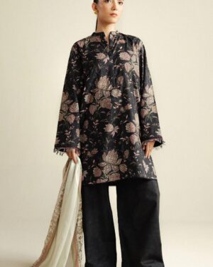 ZC22 Zara Shahjahan Coco Printed Unstitched Suit