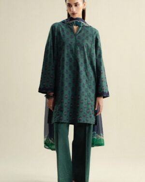 ZC22 Zara Shahjahan Coco Printed Unstitched Suit