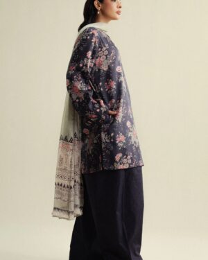 ZC22 Zara Shahjahan Coco Printed Unstitched Suit