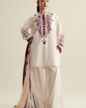 ZC22 Zara Shahjahan Coco Printed Unstitched Suit