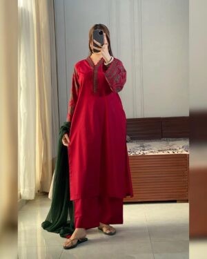 CO3 3Pc Embroidered Ready to wear Suit