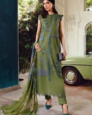 MBP1 Maria B Mprint 3Pc Unstitched Embroidered Suit